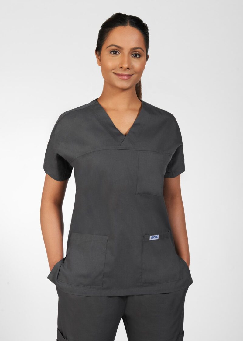 3 Pocket V-neck Scrub Top