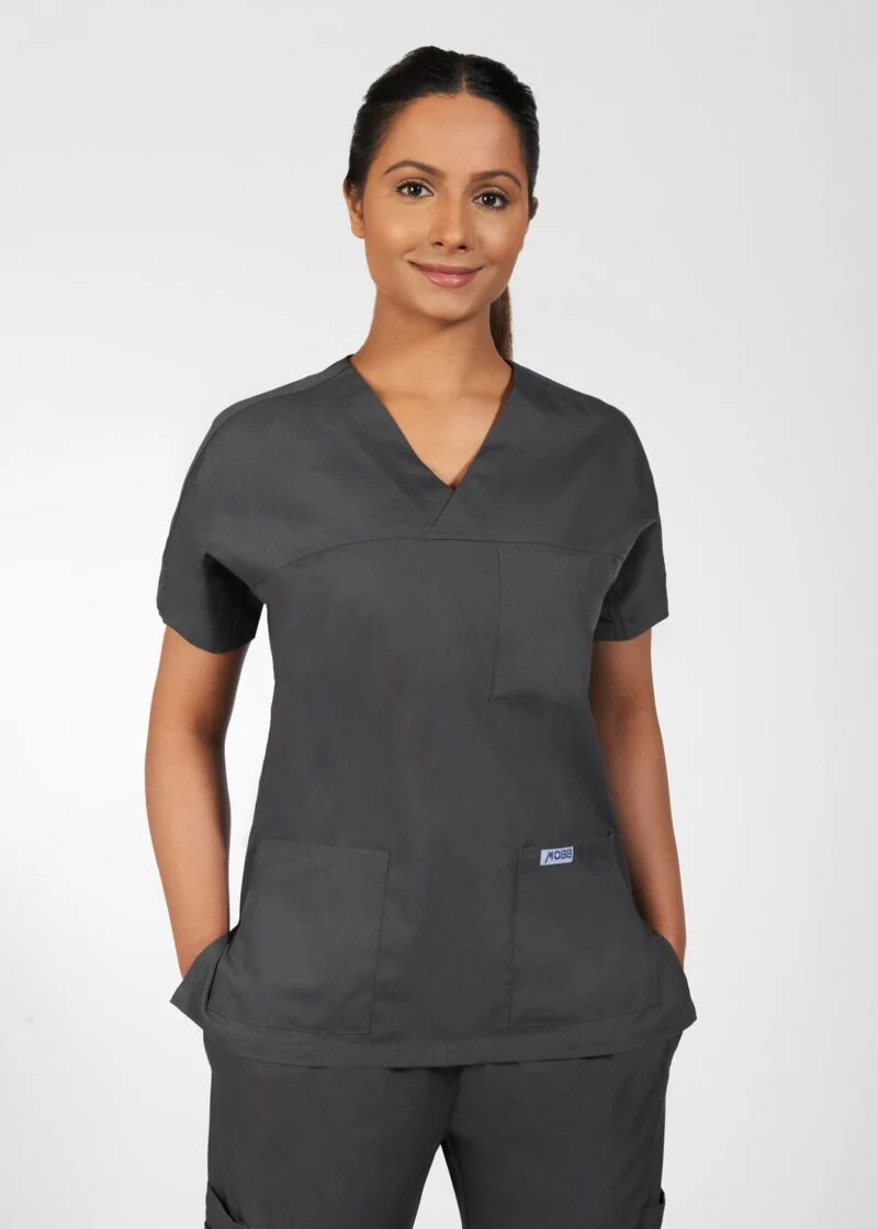 3 Pocket V-neck Scrub Top