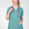 3 Pocket V-neck Scrub Top