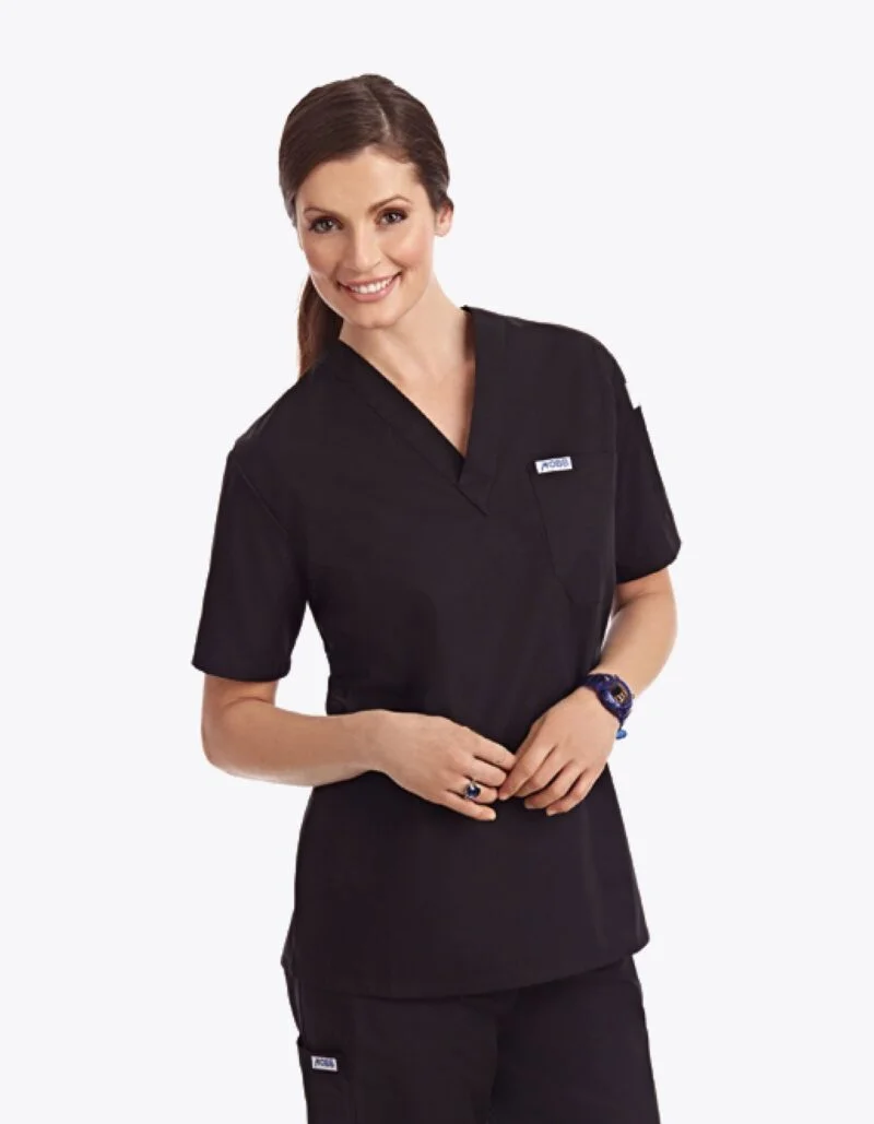 V-neck Unisex Scrub Top