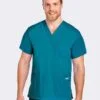 V-neck Unisex Scrub Top