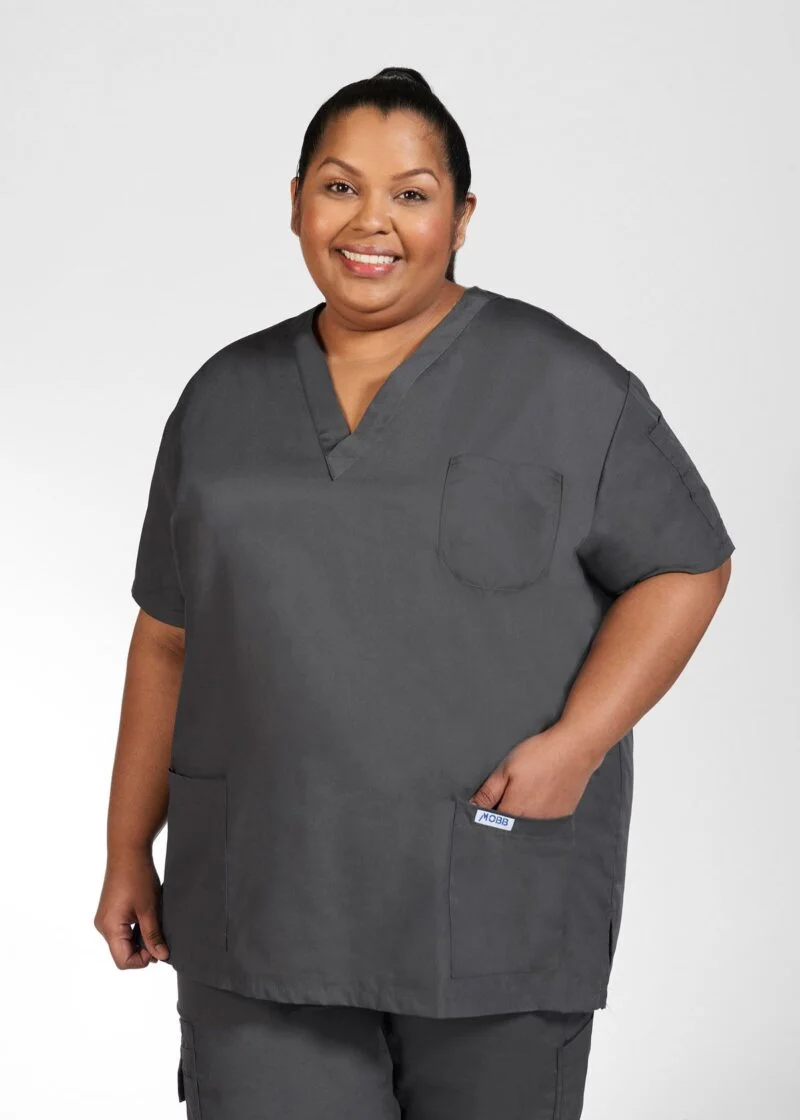 V-neck Unisex Scrub Top