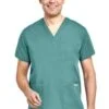 V-neck Unisex Scrub Top
