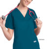 3 Pocket V-Neck Scrub Top