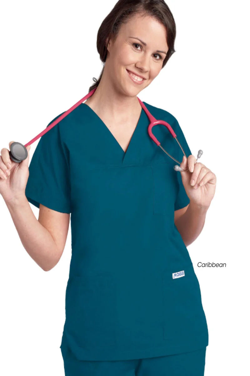 3 Pocket V-Neck Scrub Top