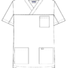 3 Pocket V-Neck Scrub Top