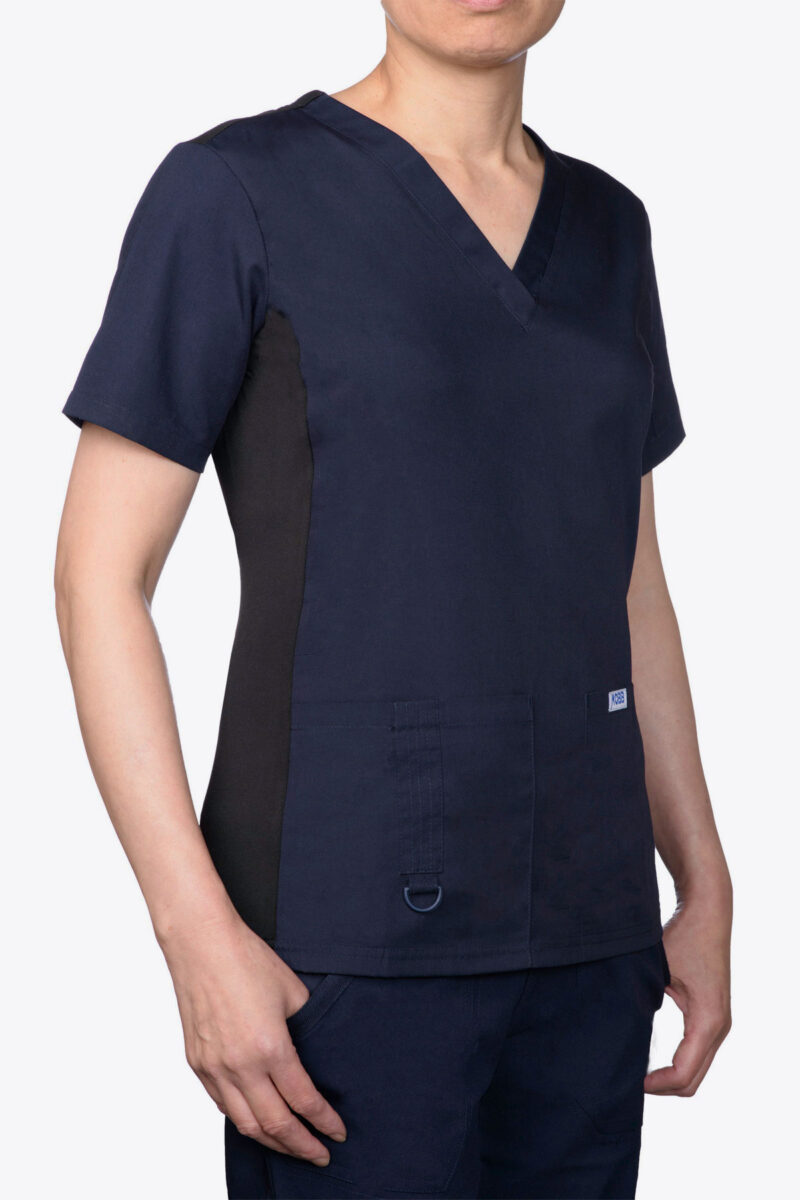 Mobb Stretch Back V Neck Scrub Top Fashionscrubscanadaca 